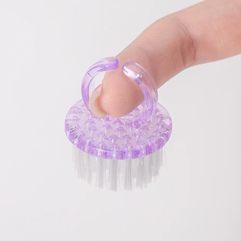 MAFANAILS Mini Nail Dust Brushes – Portable Cuticle & Cleaning Brushes