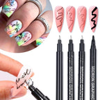 Ultra-Fine Nail Art Paintbrush Pen – Waterproof Quick-Dry Graffiti Marker