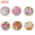Mixed-Color Dried Flowers for Nail Art – Natural Ultra-Thin Resin Craft Decor