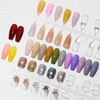 Soft Gel False Nail Extension Tips – Coffin, Almond & Oval, 120-550 Pieces
