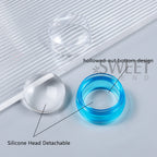 Silicone Nail Art Stamping Kit – French Design Stamper & Scraper