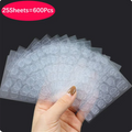 Double-Sided Jelly Nail Glue Stickers – Bulk Adhesive Tabs, 600pcs