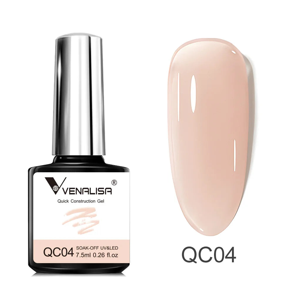 VENALISA Quick Construction Jelly Gel – Nail Strengthener, 7.5ml
