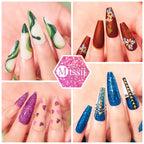 Mtssii Glitter Sequins Gel Nail Polish – Sparkling Soak-Off UV/LED Gel