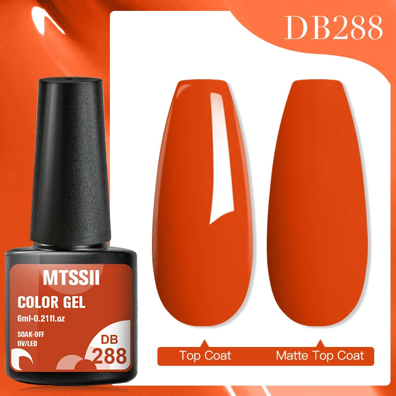 Mtssii Glitter Sequins Gel Nail Polish – Sparkling Soak-Off UV/LED Gel