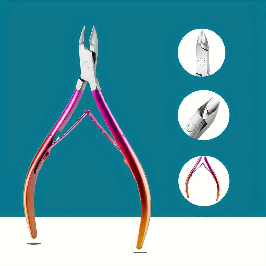 Premium Stainless Steel Cuticle Nipper – Manicure & Pedicure Trimmer