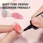 3D Nail Art Modeling Gel – Sculpting & Painting Gel for Autumn/Winter Nail Design