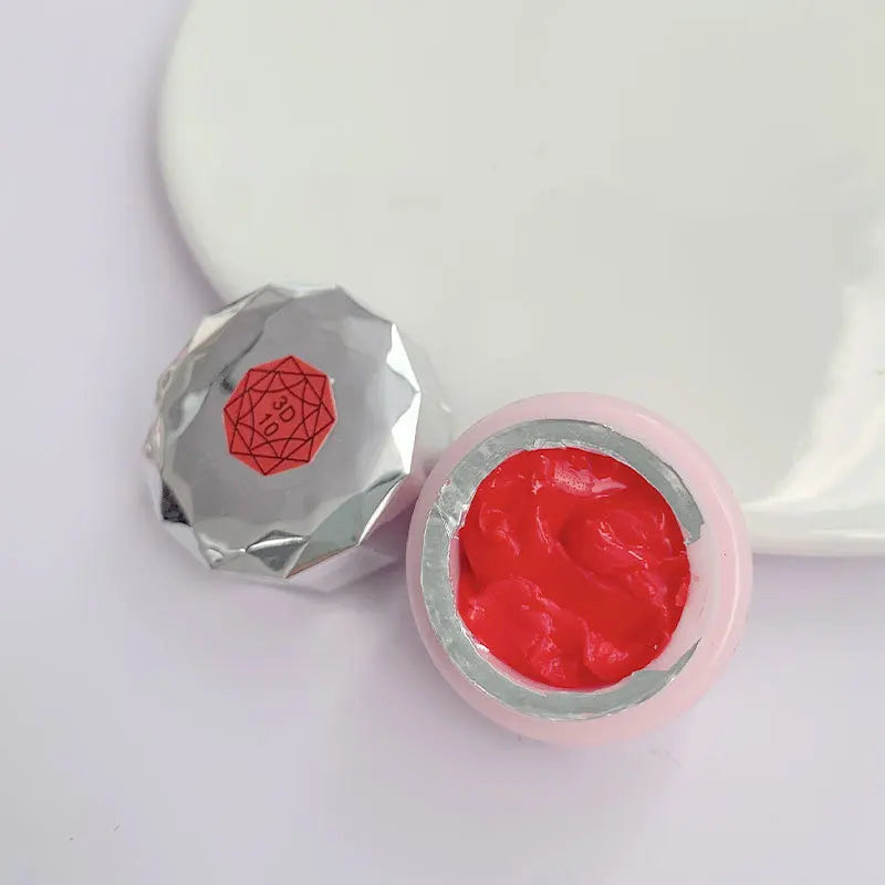 1Jar Sculpture Plasticine Gum Soak Off Gel Nail Modeling Gel Carving Nail Acrylic Glue Soild 3D Sculpture Creative DIY Gel