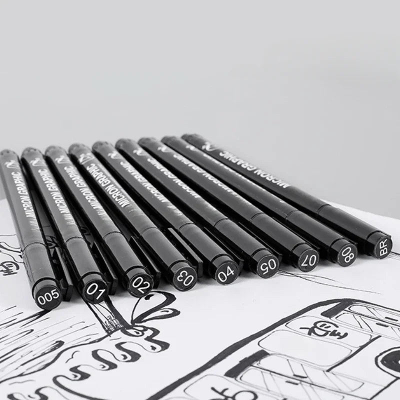 Ultra-Fine Nail Art Paintbrush Pen – Waterproof Quick-Dry Graffiti Marker