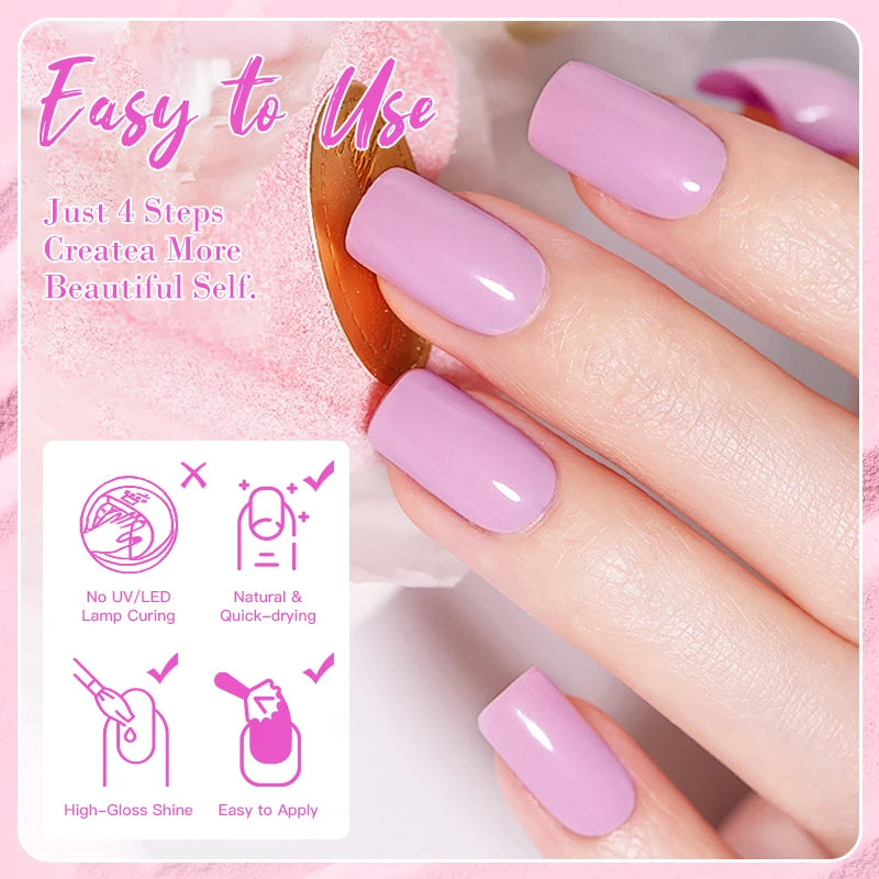 6pcs 10g Nail Dipping Powder Set Natural Dry No Lamp Cure Nail Art Decoration Nail Glitter Pigment Dust Powder Nail Supplies DIY