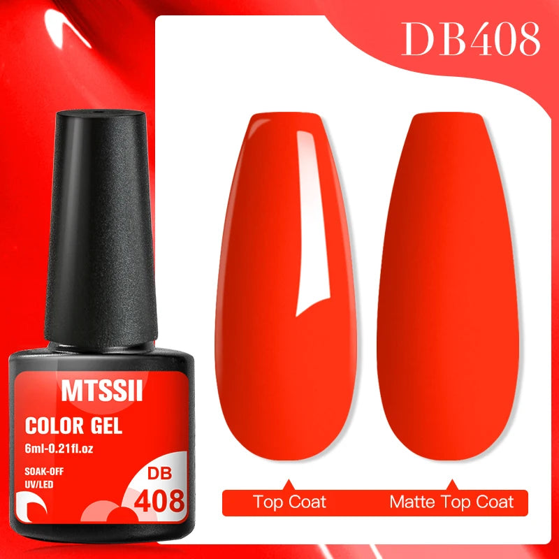 Mtssii Glitter Sequins Gel Nail Polish – Sparkling Soak-Off UV/LED Gel