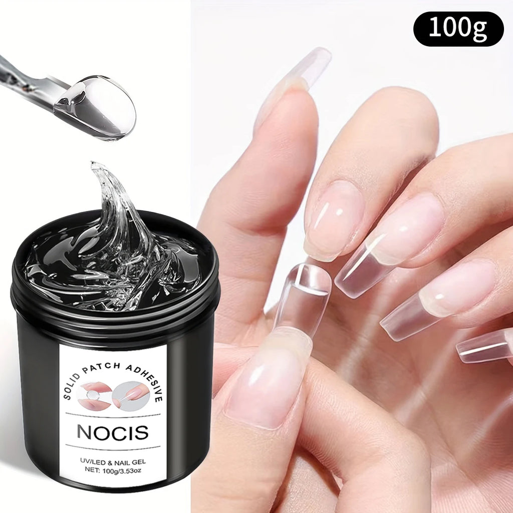 100g Solid Patch Adhesive Gel – Nail Strengthening & Extension Glue