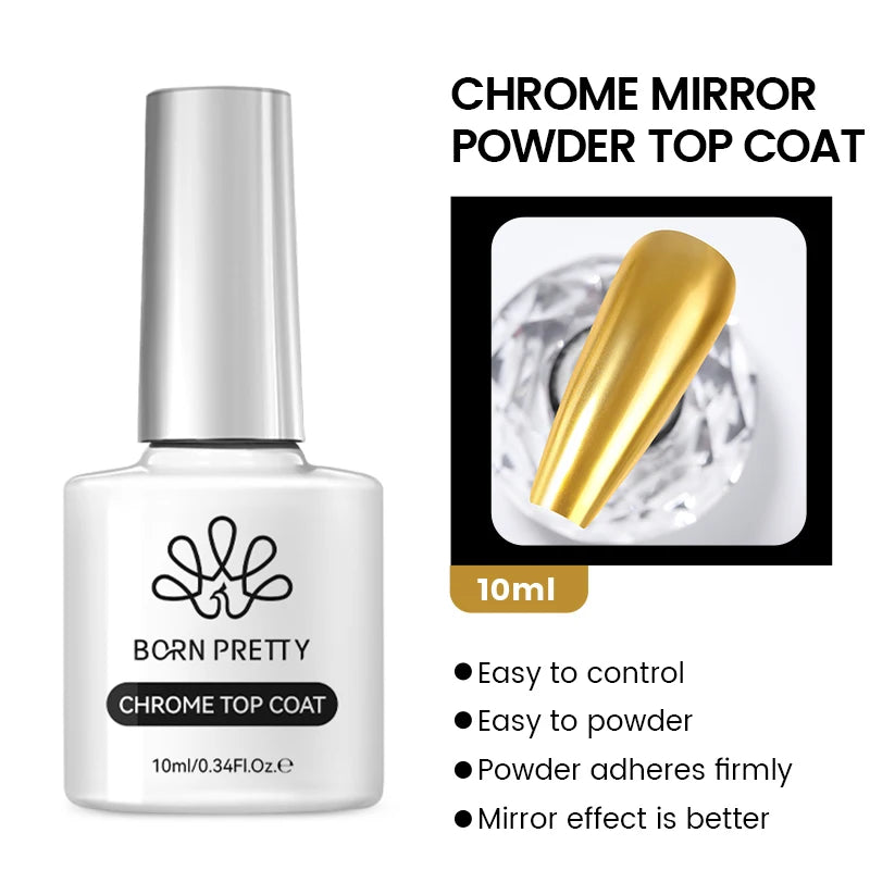 BORN PRETTY Peel Off Base Gel Long Wear Super Top Coat Basic Nail Gel Polish Enamel Varnish Soak Off Nail Art Manicure 10ml
