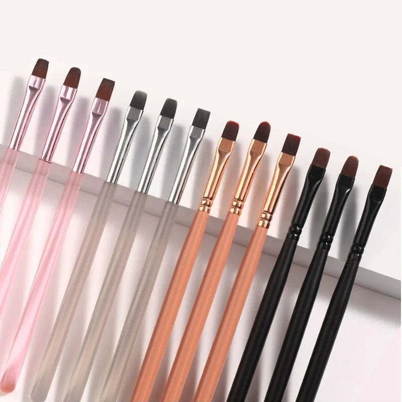 Gel Painting Nail Brush – For Gel Tip Extension &amp; Acrylic Builder, 1/3 Pieces