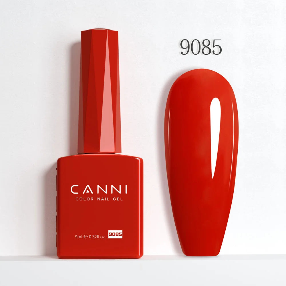 CANNI 9ml Gel Nail Polish 144Colors HEMA/TPO FREE Gorgeous Color Full Coverage Soak Off UV LED Semi Permanent Gel Varnish  Nails