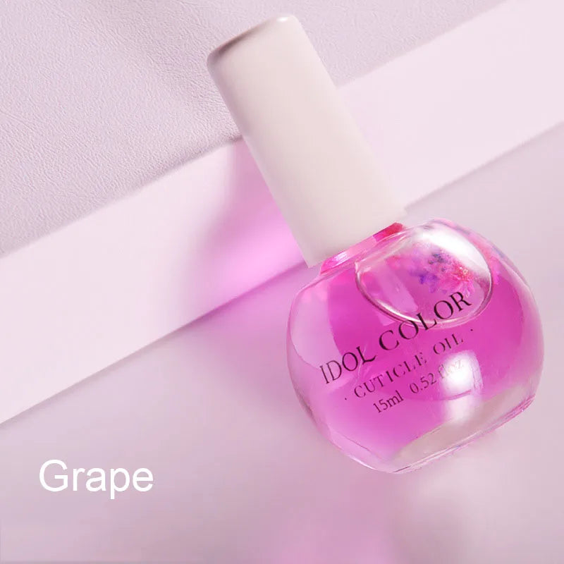 15ml Dried Flower Cuticle Oil – Real Flower Nail Nutrient Oil