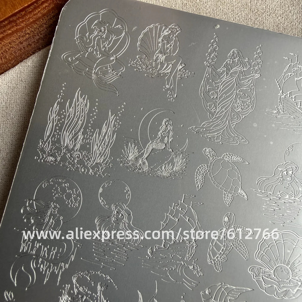 XMQ Summer & Holiday Nail Stamping Plate – Seasonal Image Template