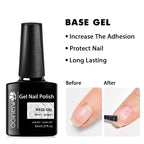 MSRUIOO Base Gel & No-Wipe Top Coat Set – Design Enhancer Duo