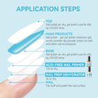 BORN PRETTY Nail Prep Dehydrator & Acid-Free Bond Primer Kit