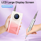 Cordless Rechargeable Nail Drill – Quiet Salon-Quality 45000RPM Manicure Machine