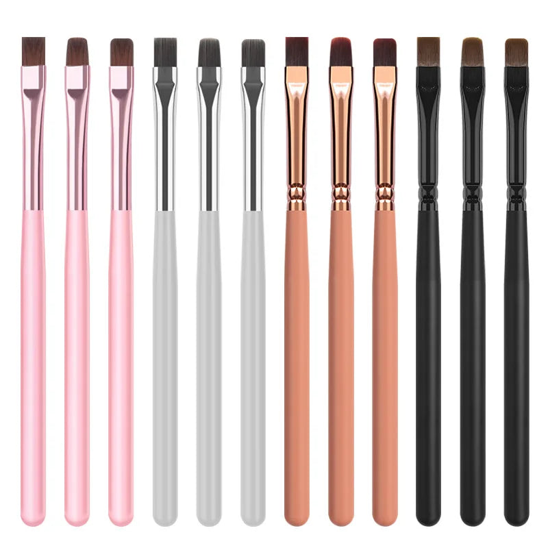 Gel Painting Nail Brush – For Gel Tip Extension &amp; Acrylic Builder, 1/3 Pieces