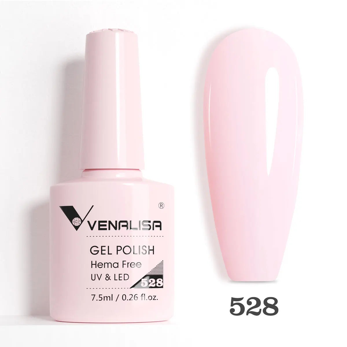 VENALISA 7.5ml Nail Gel Polish VIP5 HEMA Free Semi Permanent Soak off UV LED Nail Gel Varnish Full Coverage Nail Gel Lacquer
