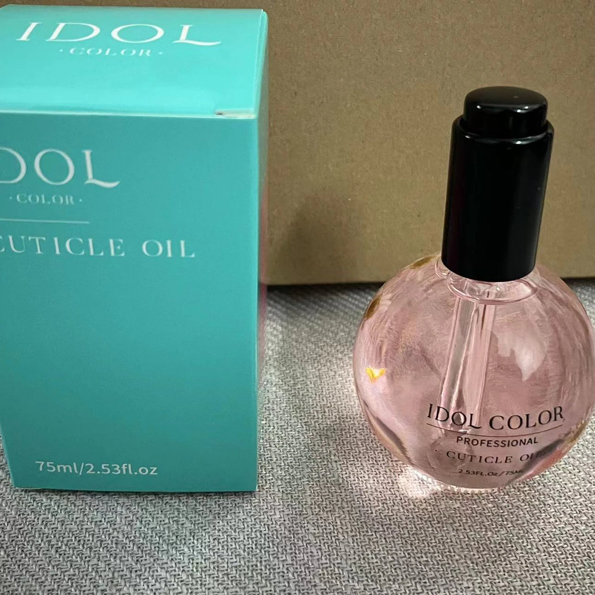 IDOL COLOR Cuticle Oil – 2.56 FL Oz Spa Treatment for Stronger Nails