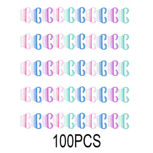 100pcs nail brush