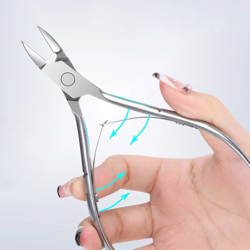 Toenail & Cuticle Edge Nipper – Ingrown Nail Clipper Dead Skin Remover