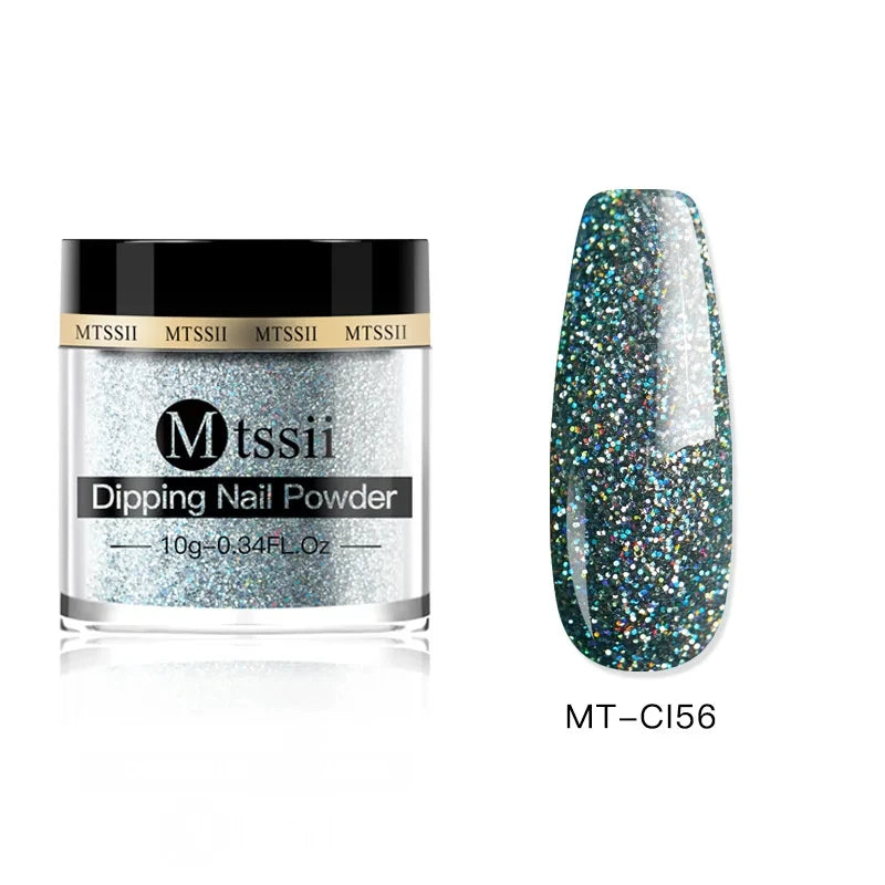 Mtssii 5g/10g Dipping Nail Powder Natural Dry For Manicure Nails Accessories No Need Lamp Cure Acrylic Powder Dipping System