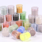 24-Piece Acrylic Powder Set – Multi-Color Crystal Pigment Nail Extension Powder