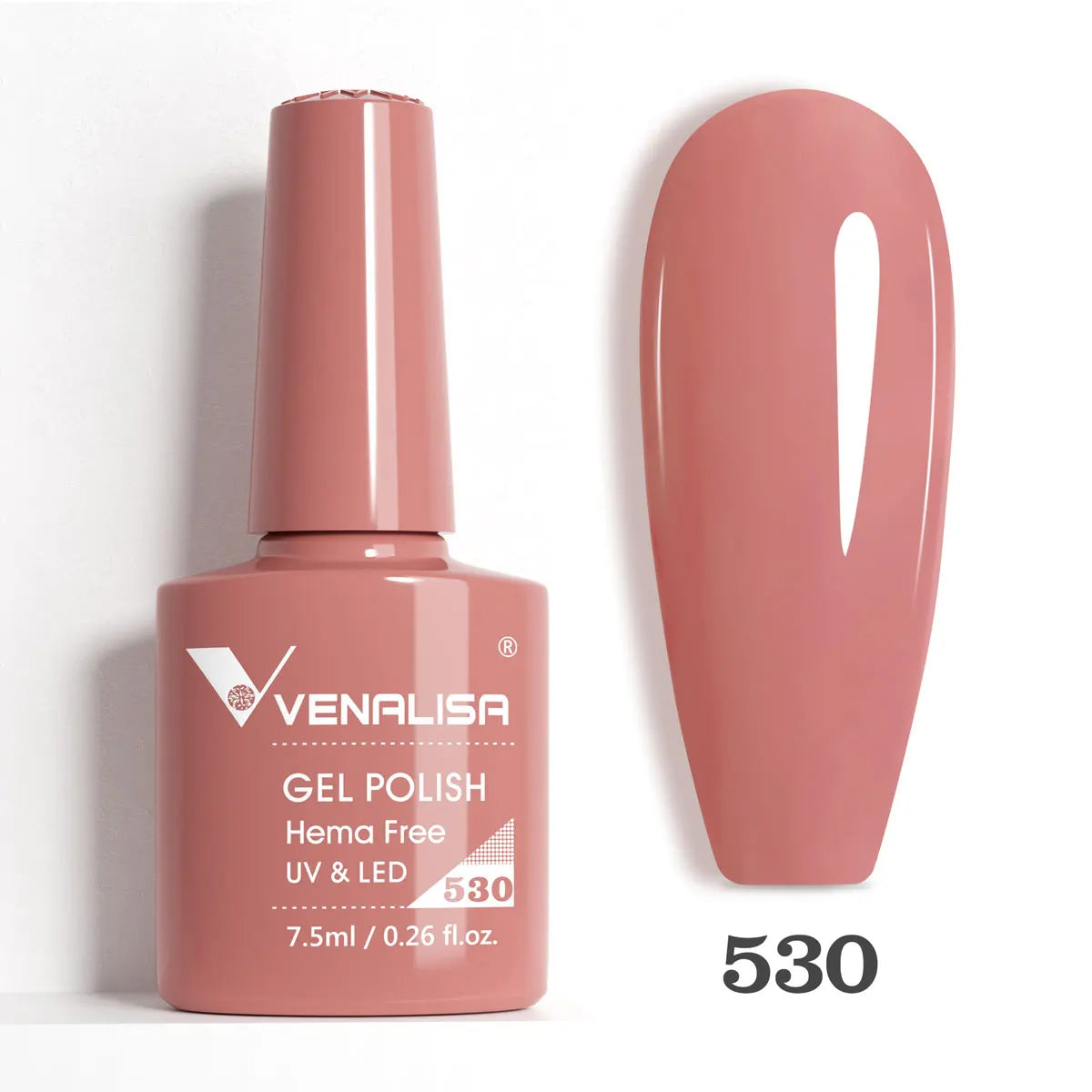 VENALISA 7.5ml Nail Gel Polish VIP5 HEMA Free Semi Permanent Soak off UV LED Nail Gel Varnish Full Coverage Nail Gel Lacquer