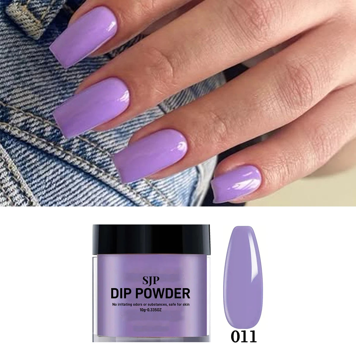1pc Color Nail Immersion Powder Crystal Powder French Nail Dip Powder Combined with Nail Oil Gel Nail Art Creation Salon 10g