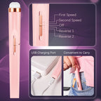 YIKOOLIN 5-in-1 Electric Nail Drill – Cordless Manicure File with LED Light, 4-Speed
