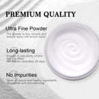 Saviland Large Capacity Acrylic Powder – Clear, White, Pink & Nude, 5.29oz