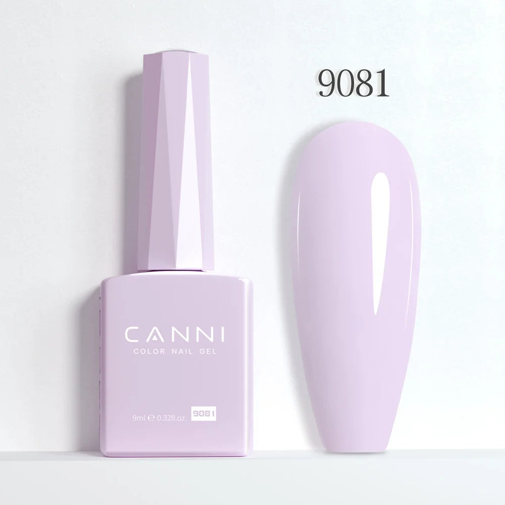 CANNI 9ml Gel Nail Polish 144Colors HEMA/TPO FREE Gorgeous Color Full Coverage Soak Off UV LED Semi Permanent Gel Varnish  Nails