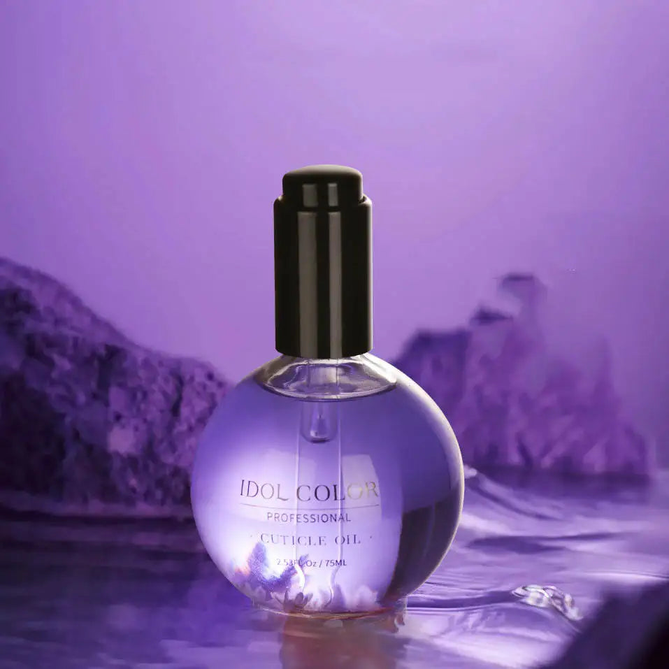 IDOL COLOR Cuticle Oil – 2.56 FL Oz Spa Treatment for Stronger Nails