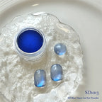 HNDO Cat Eye Magnetic Nail Powder – Blue Tear Series Rubbing Dust Pigment