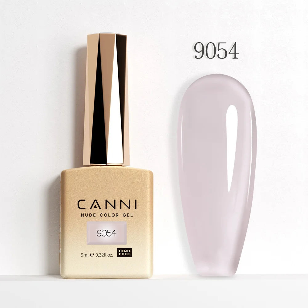 CANNI 9ml Gel Nail Polish 144Colors HEMA/TPO FREE Gorgeous Color Full Coverage Soak Off UV LED Semi Permanent Gel Varnish  Nails