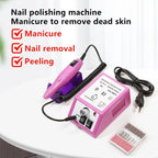 LINMANDA Professional Electric Nail Drill Kit – 15000RPM with Drill Bits & Sanding Bands