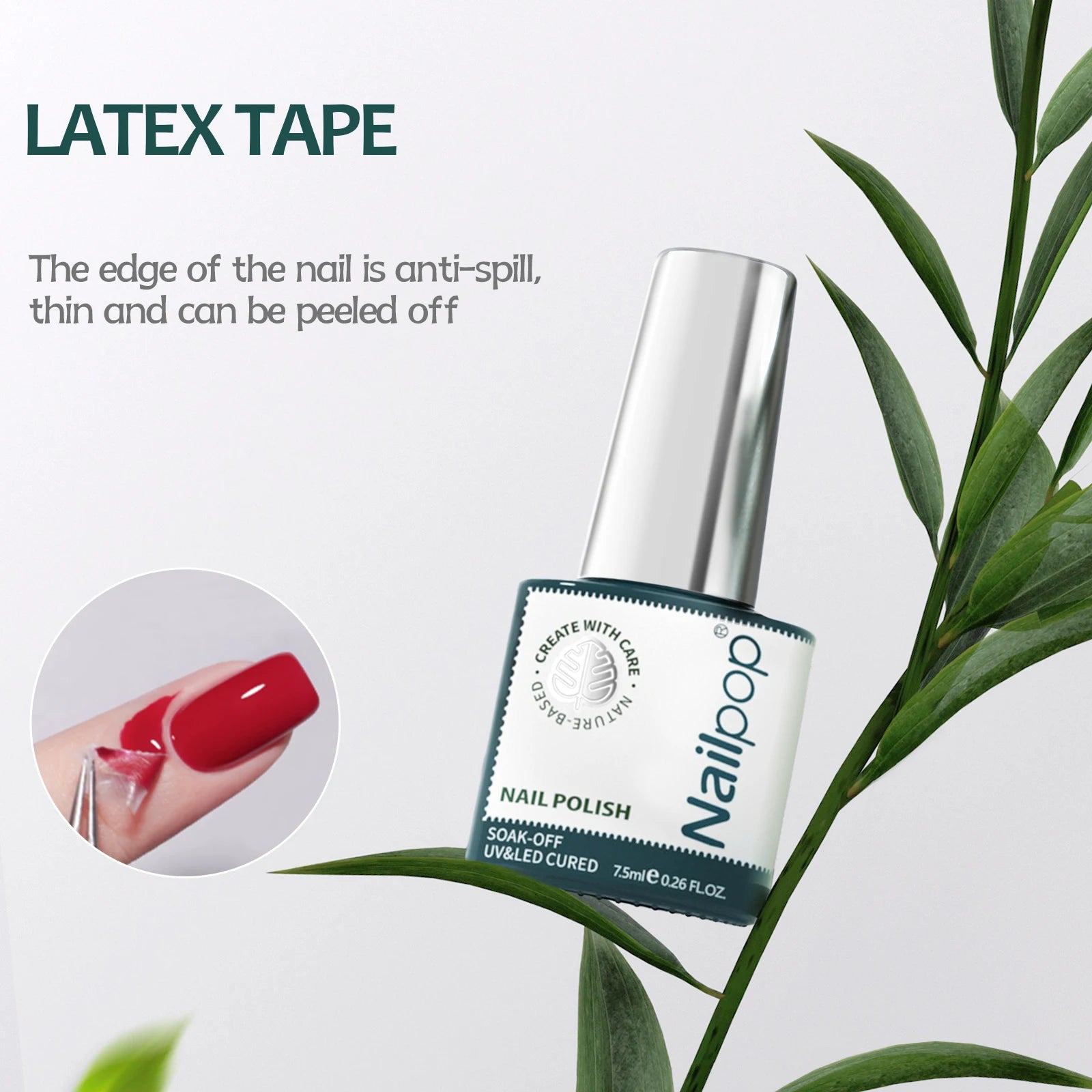 Nailpop 7.5ml Function Gel Clear Base and No Wipe Top Coat Long Lasting Glossy Dehydrator and Primer,Blooming Gel for Beginner