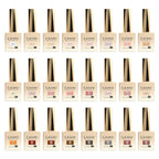 CANNI HEMA-Free Nail Gel Polish VIP Kit – Full Coverage Color & Diamond Top