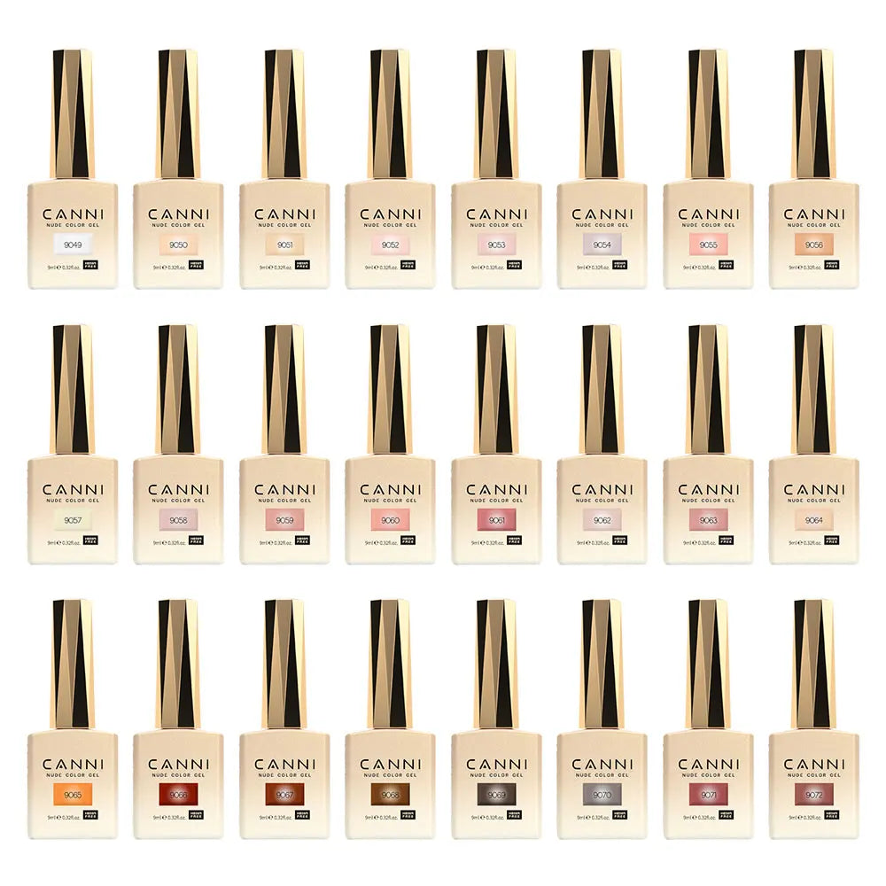 9ml CANNI Venalisa Hema Free Semi Permanent Nail Gel Polish Full Coverage Color Gel Varnish Long Lasting Diamond Tempered Top