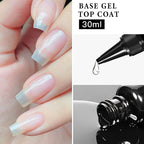 Mtssii Base Gel & No-Wipe Top Coat Kit – 30ml DIY Nail Art Set