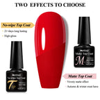 MTSSII Base Gel Nail Polish – Bright Color Soak-Off UV/LED Gel