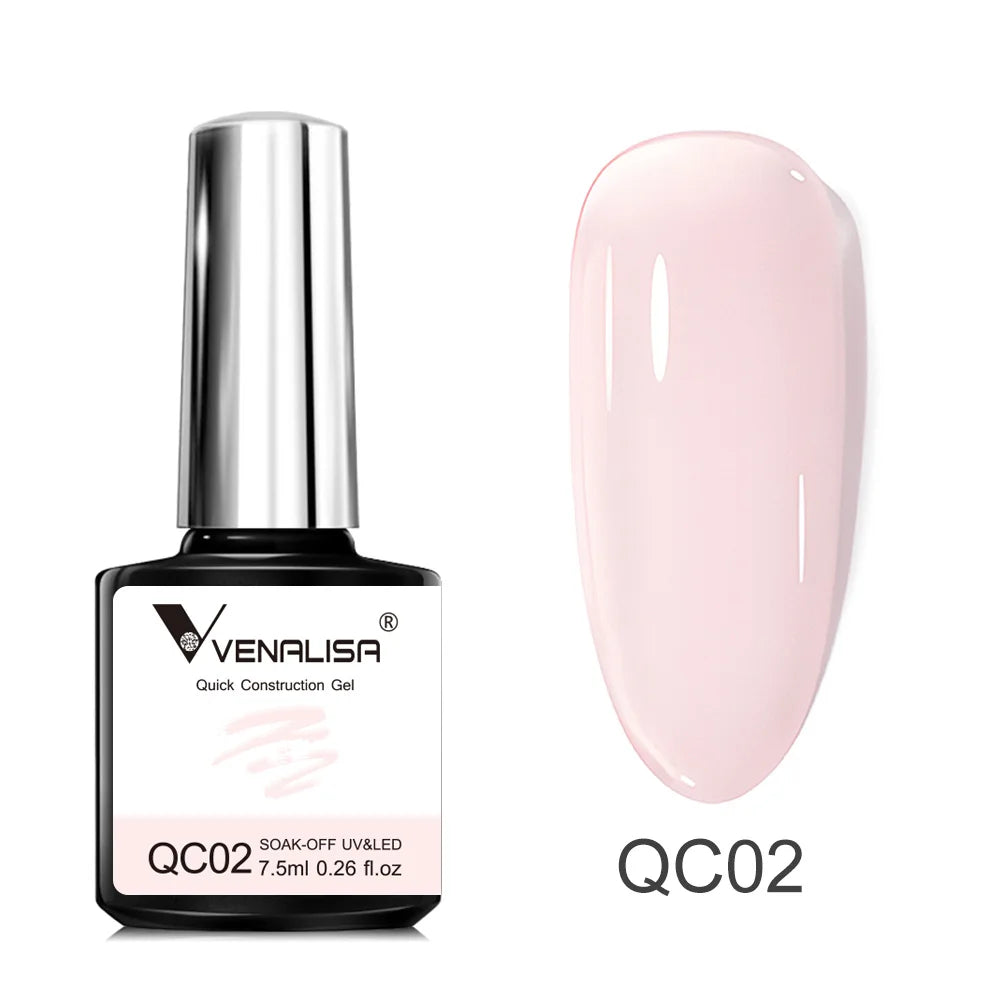 VENALISA Quick Construction Jelly Gel – Nail Strengthener, 7.5ml