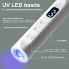 2-in-1 Nail File & UV/LED Curing Pen – Rechargeable Portable Drill and Lamp