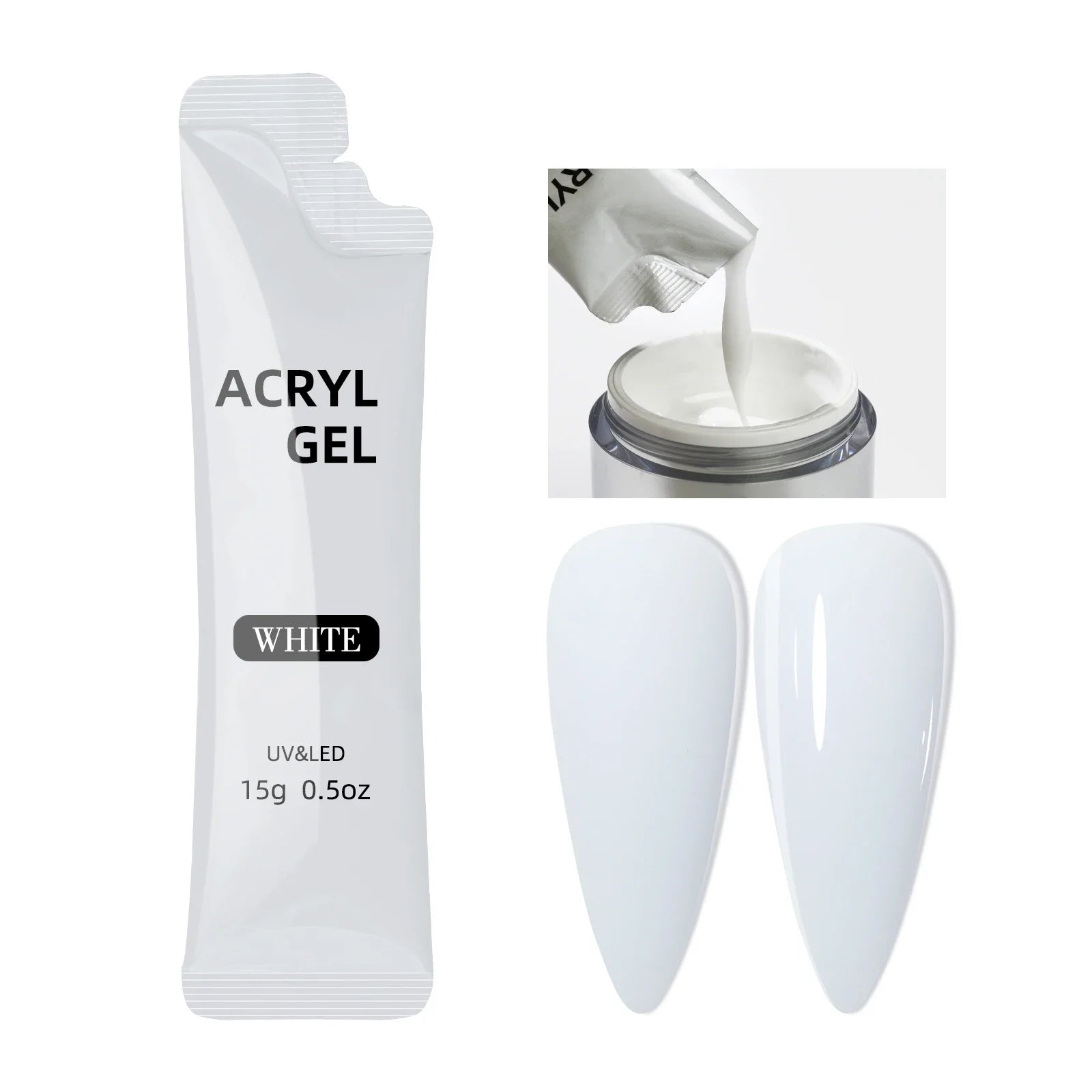 Misscheering Crystal Model Poly Acrylic Nail Extension Gel, 30g