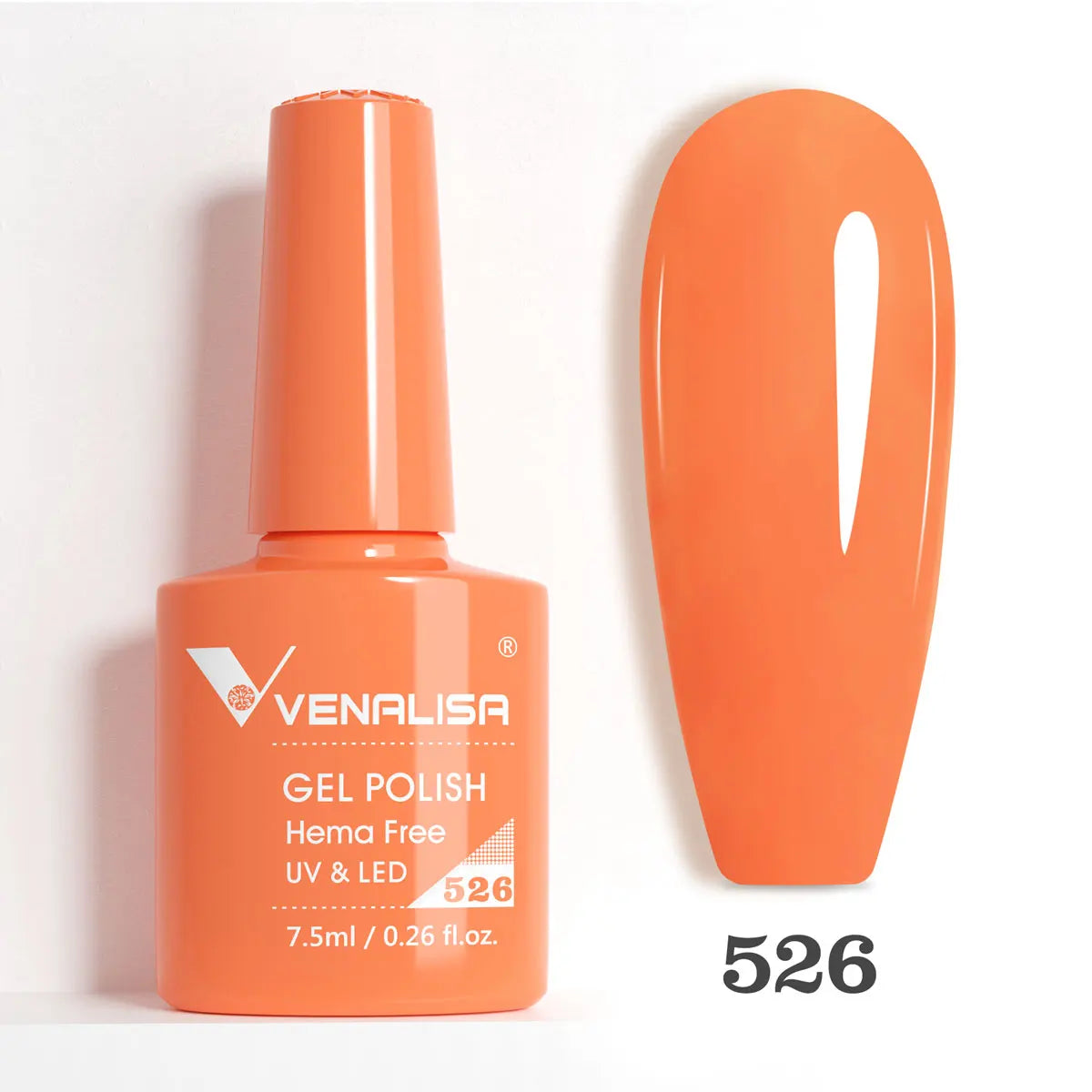 VENALISA 7.5ml Nail Gel Polish VIP5 HEMA Free Semi Permanent Soak off UV LED Nail Gel Varnish Full Coverage Nail Gel Lacquer