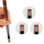 Sandalwood Handle Gel Painting Brush – Nail Art Brush for Gel Extensions & Acrylic Builder